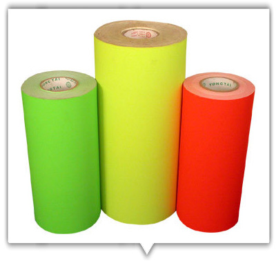 TT, METALIZED AND FLUORESCENT PAPER LABEL STOCK